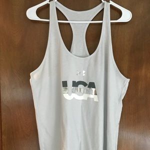USA under armour tank